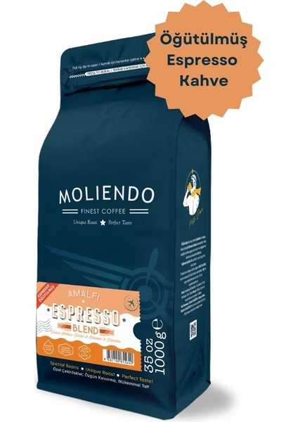 Moliendo Amalfi Espresso Blend Kahve ( Öğütülmüş Espresso Kahve ) 1000 gr
