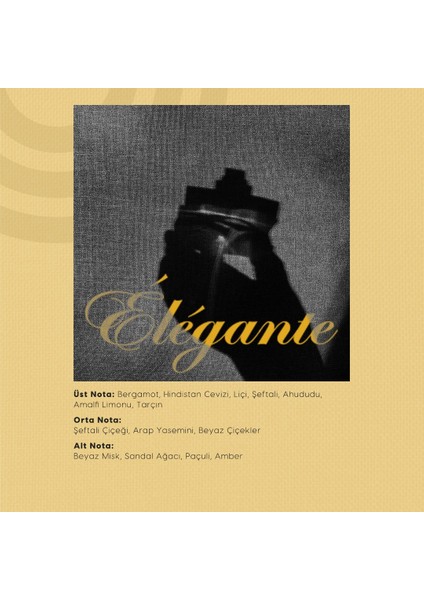 Elegante Extrait De Parfum 50 ml Exclusive Kadın Parfüm Seti (2'li)