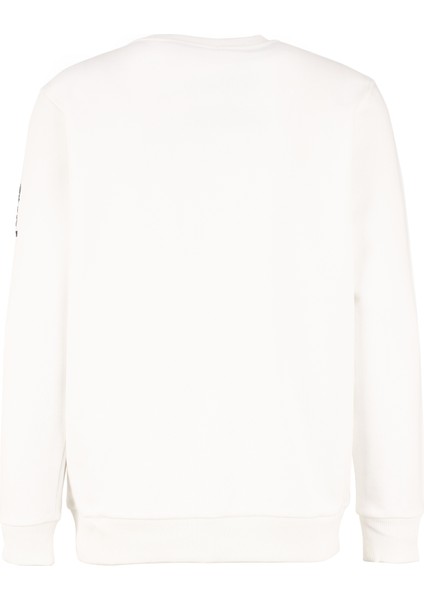 Bisiklet Yaka Baskılı Ekru Erkek Sweatshırt C4WM-SWT4234 fiyatları