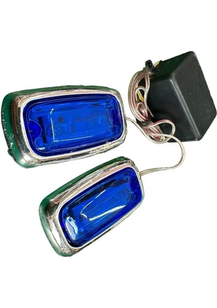 12 Volt Mavi LED Çakar Lamba Panjur Içi Ayak Altı Araç Iç ve Dış Uyumlu Çakar Lamba 2li indirimleri
