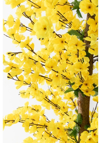Yapay Bahar Dalı Ağacı Sarı 180 cm 81 Dal fırsatları