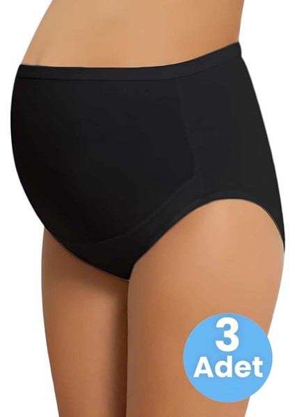 Kadın Pamuklu Esnek Hamile ve Lohusa Külot 3'lü Set indirimleri