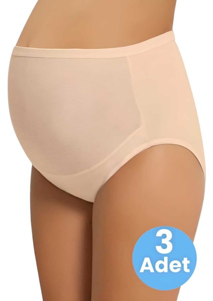 Kadın Pamuklu Esnek Hamile ve Lohusa Külot 3'lü Set modelleri