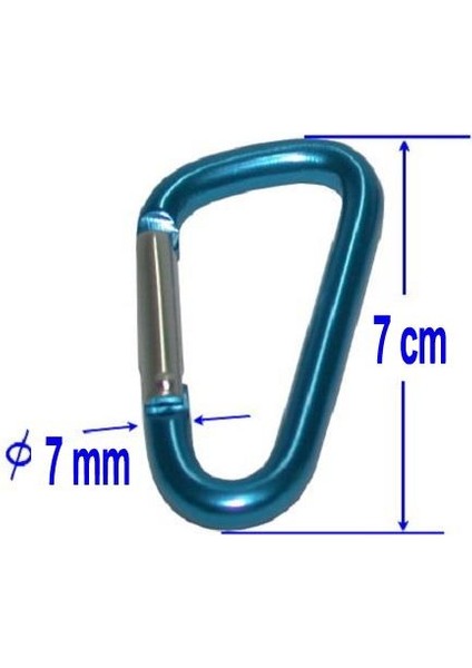 Tutucu Karabina Alüminyum 7 cm fiyatları