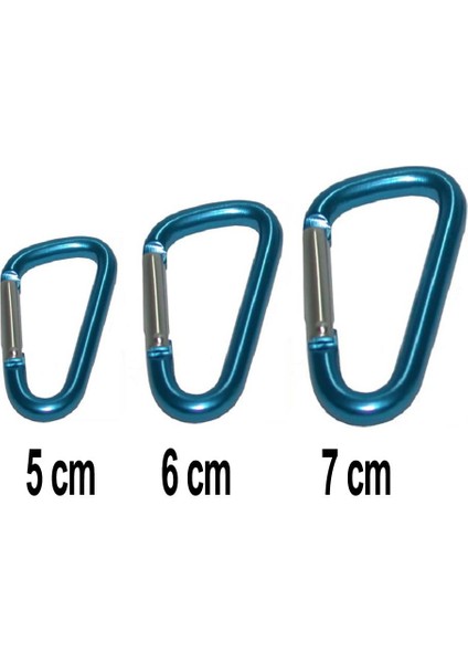 Tutucu Karabina Alüminyum 7 cm modelleri