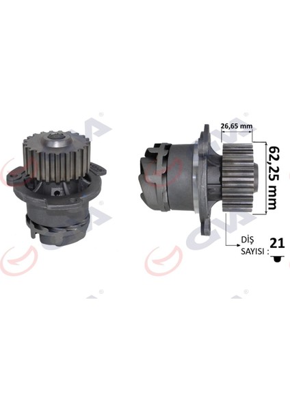 Devirdaim Lada Samara 1988-1999 Vega 1.5 1.5 16V