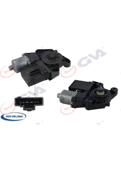 Cam Kriko Motoru Arka Sol Scenic 3