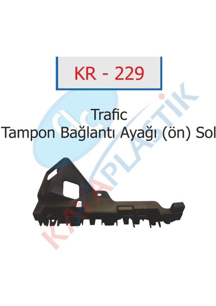 On Tampon Bağlantı Ayaği Sol Trafic