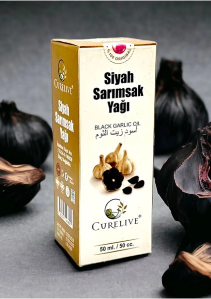 Siyah Sarımsak Yağı 50 ml