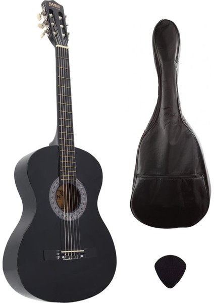 CG-3802 Klasik Gitar 100cm (Kılıf + Pena) - Siyah