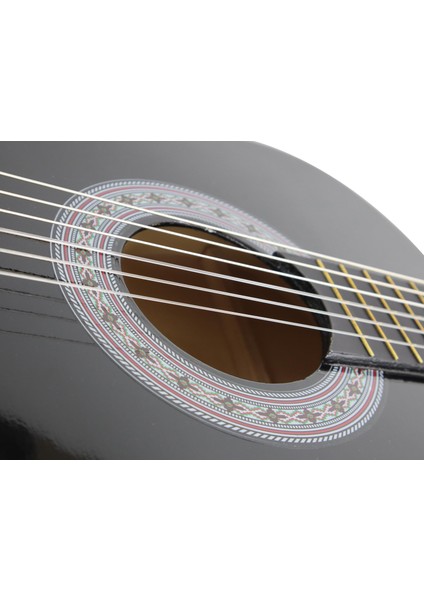 CG-3802 Klasik Gitar 100cm (Kılıf + Pena) - Siyah fırsatları