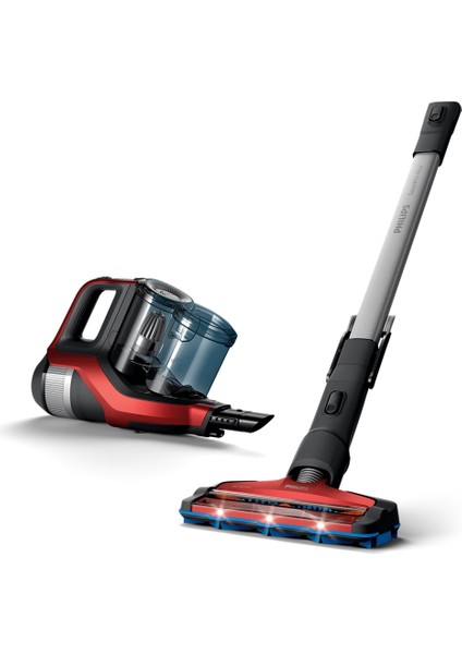 Speedpro Max Şarjlı Dikey Süpürge Kırmızı 24 Ay Garantili fırsatları