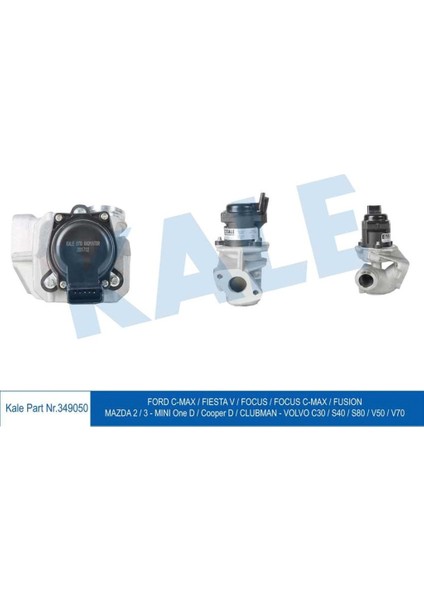 Egr Valfi Fusion 2004- 1.6 Tdci Volvo S40 1.S80 V50 C30 V70