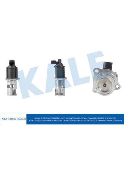 Egr Valfi Interstar Primastar Movano Vivaro