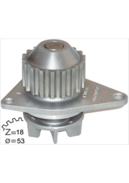 Devirdaim Su Pompası P206 Ym Bipper TU3JP-TU3A(14 8V) 18DIŞ