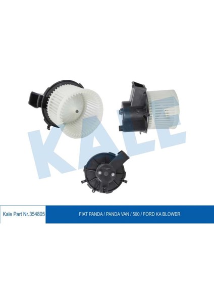 Kalorifer Motoru Panda Panda Van 500 Ford Ka