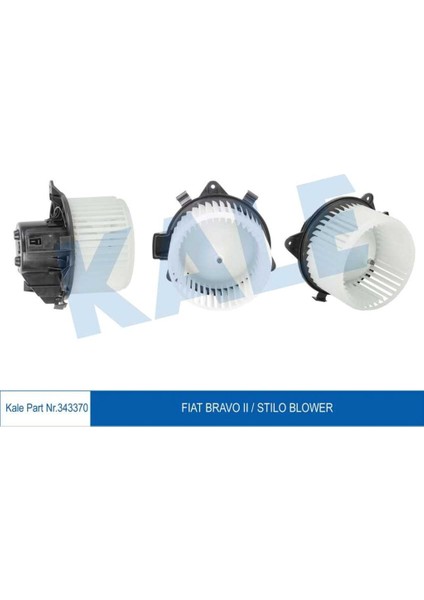 Kalorifer Motoru 12V Fiat Bravo Ii Stilo (Mek. Klimali)