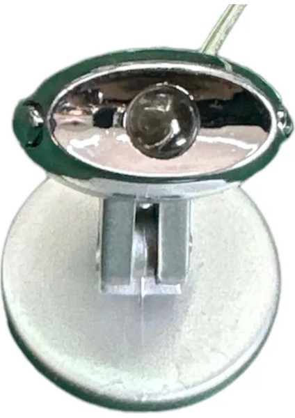 Adet 12 Volt Mavi Mini Dekor LED Lamba Çakmaklık Uçlu
