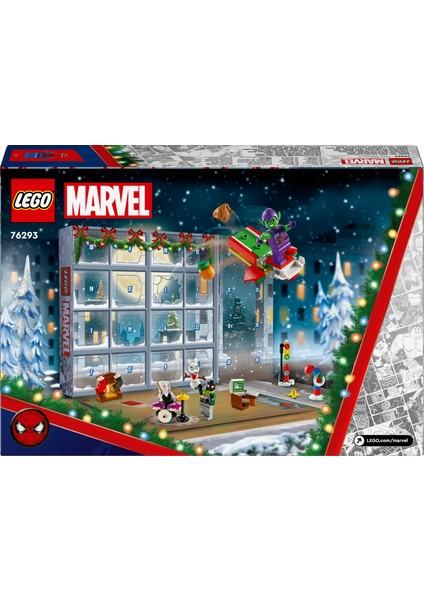 LEGO® Marvel Örümcek Adam 2024 Yılbaşı Takvimi 76293 - 7 Yaş ve Üzeri Çocuklar Için 24 Ayrı Sürpriz Içeren Yaratıcı Oyuncak Yapım Seti (246 Parça)