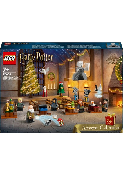 LEGO® Harry Potter™ 2024 Yılbaşı Takvimi 76438 - 7 Yaş ve Üzeri Harry Potter Hayranları Için Koleksiyonluk Yaratıcı Oyuncak Yapım Seti (301 Parça)