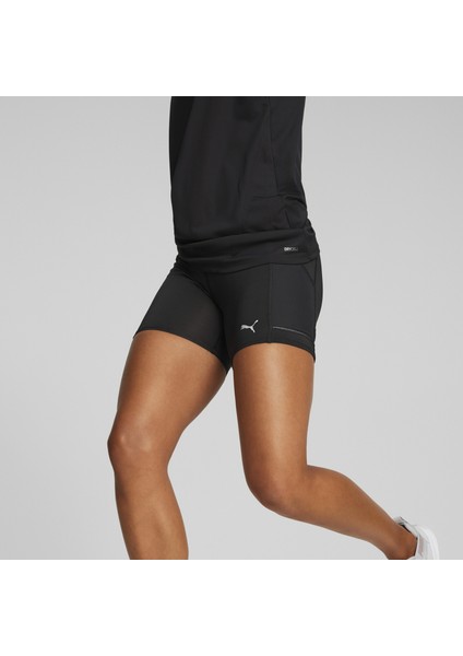 Run Favorite Kadın Siyah Koşu Şortu.01 modelleri