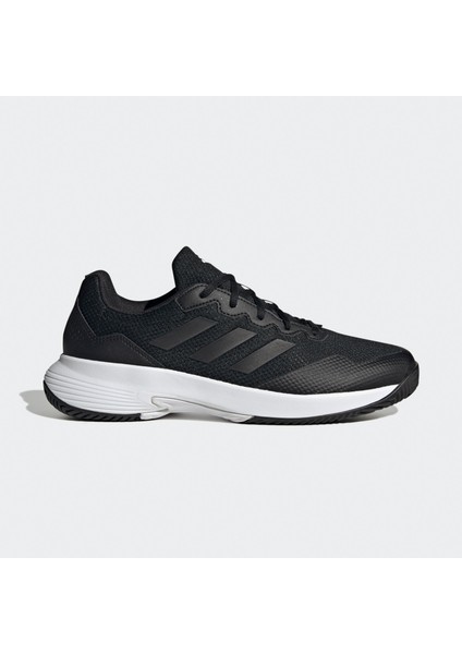 Gamecourt 2.0 Erkek Siyah Tenis Ayakkabısı.-