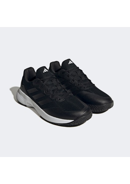 Gamecourt 2.0 Erkek Siyah Tenis Ayakkabısı.-