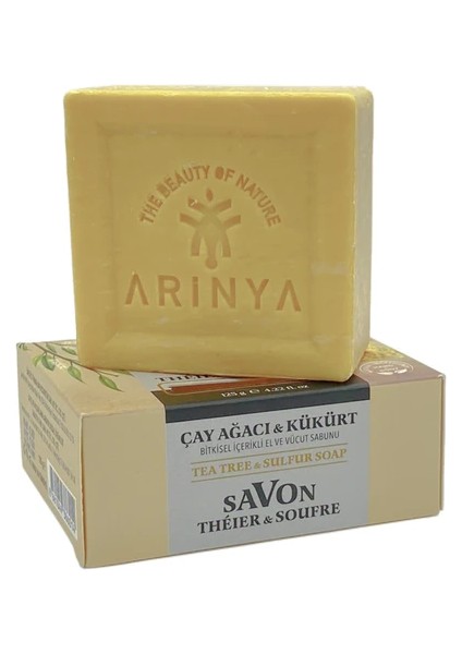Çay Ağacı Kükürt Özlü Vücut ve Yüz Sabunu 125 gr
