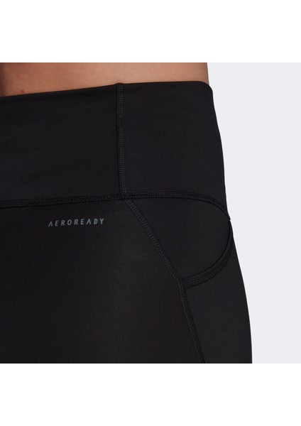 Running Essentials 7/8 Kadın Siyah Koşu Taytı.- indirimleri