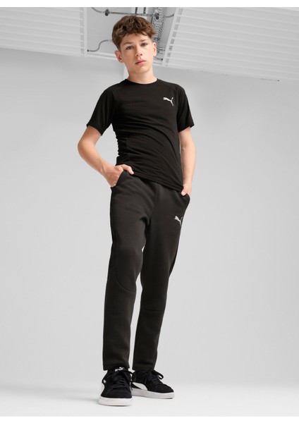 Düz Siyah Erkek T-Shirt 68180201-EVOSTRIPE Tee fiyatları