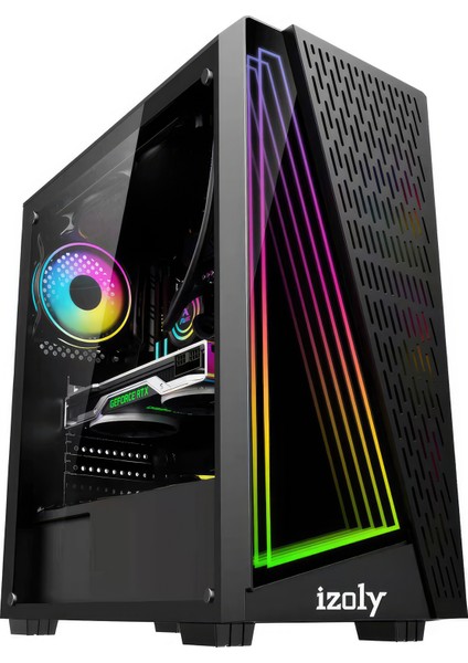 Dexly i5-10400F 16GB 512GB M.2 NVME RX 580 8GB 256 Bit Oyuncu Masaüstü Bilgisayar