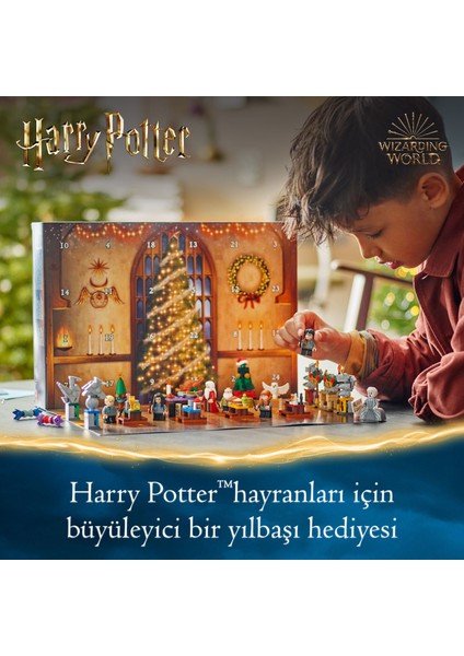 LEGO® Harry Potter™ 2024 Yılbaşı Takvimi 76438 - 7 Yaş ve Üzeri Harry Potter Hayranları Için Koleksiyonluk Yaratıcı Oyuncak Yapım Seti (301 Parça)