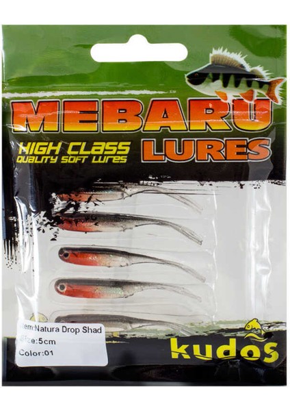 Natura Drop Shad 5cm Silikon Yem 02-Standart