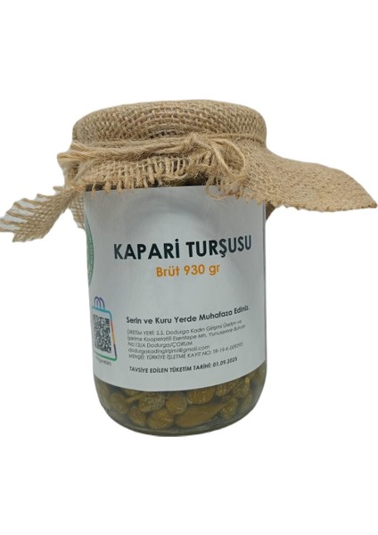 Hitit Güneşi Kapari Turşusu 930 gr