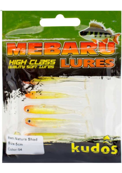 Natura Shad 5cm Silikon Yem 04-Standart