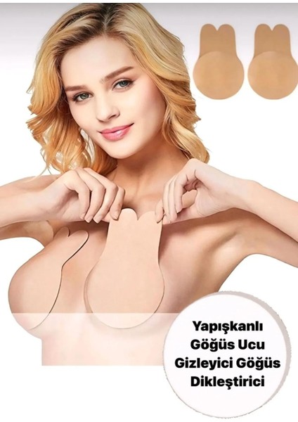 Hayalet Sütyen Ten Göğüs Ucu Kapatıcı, Gizleyici ve