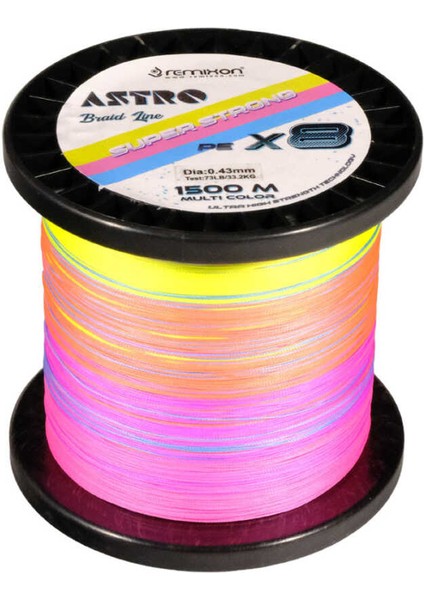 Astro 8x 0.35MM 1500M M.color Ip Misina STANDART-0.43MM
