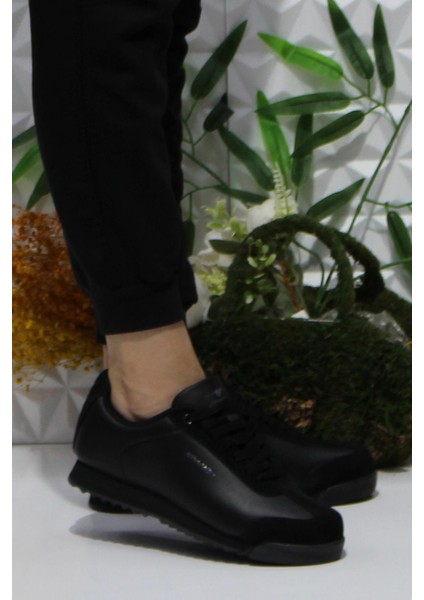 Cheta Peru Siyah Rahat Kadın Erkek Sneakers Spor Ayakkabı