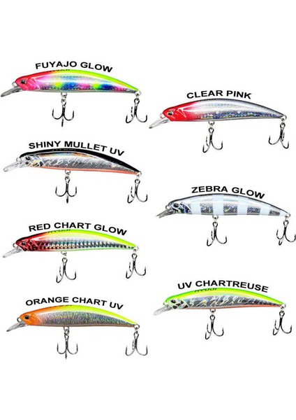 Real Jerk Sinking 95MM 16GR Maket Yem Zebra Glow-Standart