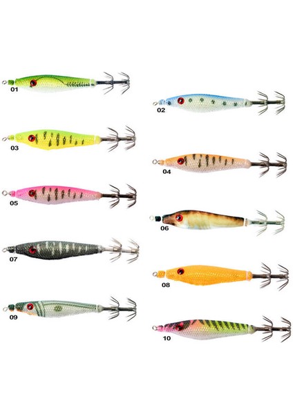 New Soft Squid 7cm Silikon Kalamar Zokası 11-Standart