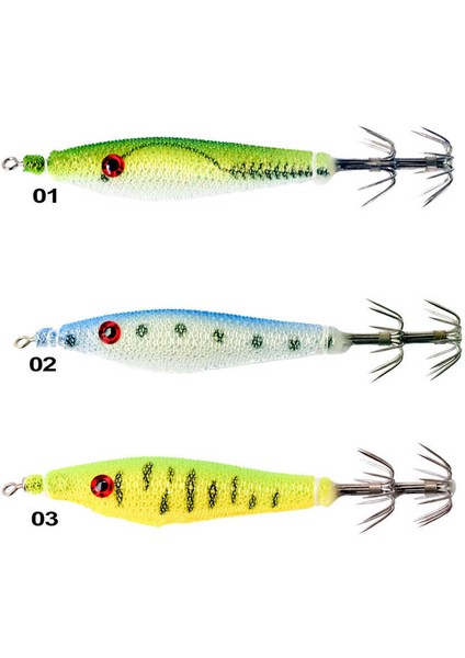 New Soft Squid 7cm Silikon Kalamar Zokası 07-Standart