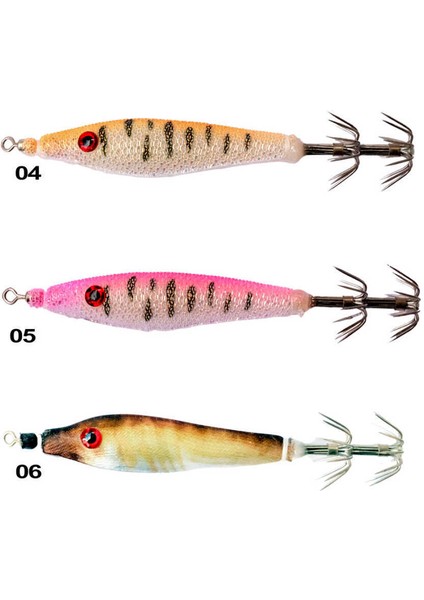 New Soft Squid 7cm Silikon Kalamar Zokası 07-Standart