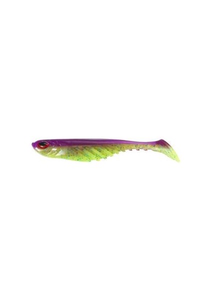 Powerbait Ripple Shad Sahte Balığı Purple CHARTREUSE-7CM-25LI