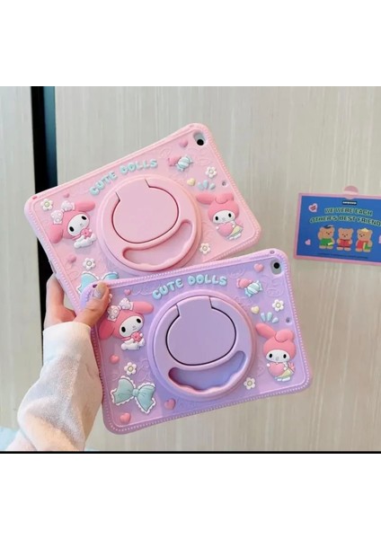 Samsung Galaxy Tab A9 Plus 11' X210 X213 X215 X217 Uyumlu Kılıf Cute Dolls Karakterli Çocuk Kılıfı modelleri