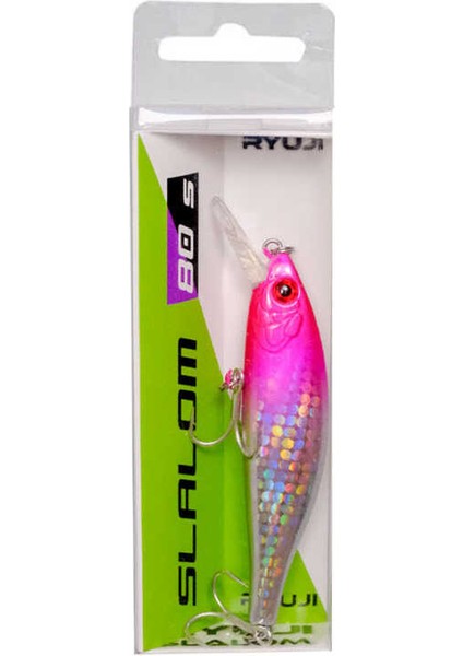 Slalom Sinking 8cm 11GR Maket Yem Candy Uv Glow-Standart