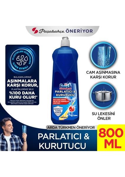 Bulaşık Makinesi Parlatıcısı Limon 800ml