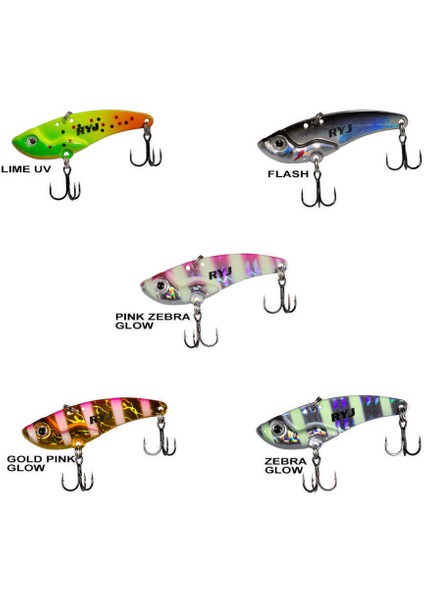 Mirror Vib 4gr / 3.5cm Jig Yem Tıger Glow-Standart