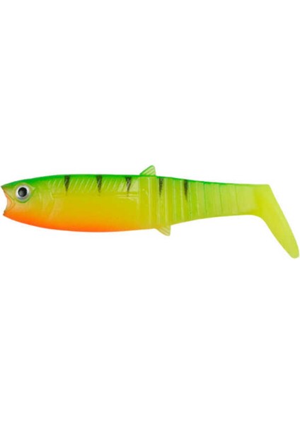 Buster Shad 8cm Silikon Yem (25 Adet) Yellow Red-Standart