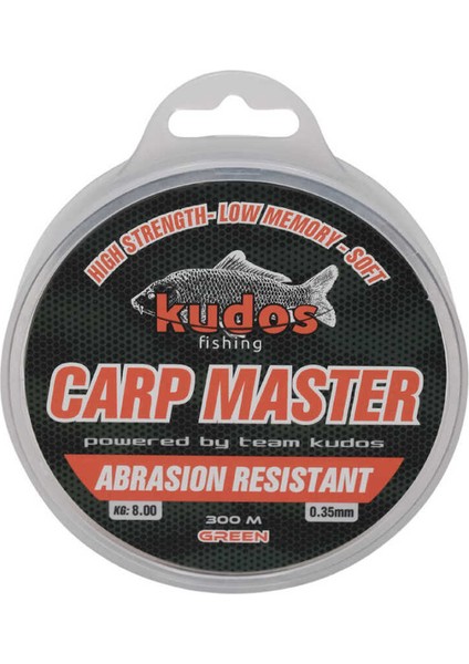 Carp Master 300M 0.35 Yeşil Misina STANDART-0,40MM