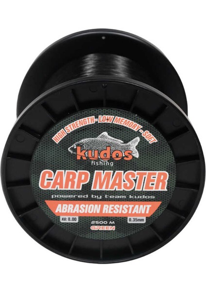 Carp Master 2500M 0.35 Yeşil Misina STANDART-0,40MM